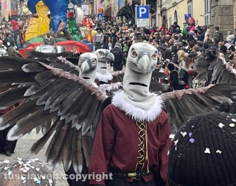 Il 323esimo corso di gala del Carnevale di Ronciglione