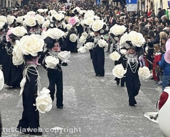 Il 323esimo corso di gala del Carnevale di Ronciglione