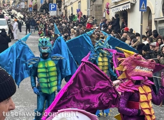 Il 323esimo corso di gala del Carnevale di Ronciglione