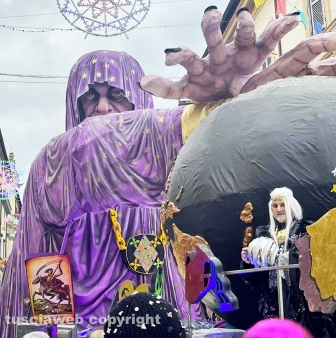 Il 323esimo corso di gala del Carnevale di Ronciglione