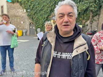 Il brindisi inaugurale di Viterbo in festa