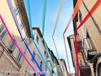 Il brindisi inaugurale di Viterbo in festa