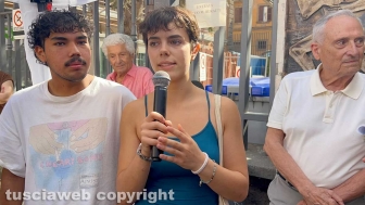 Viterbo - Liceo classico - Il Buratti non si tocca - Clio Venanzi studentessa del liceo Buratti