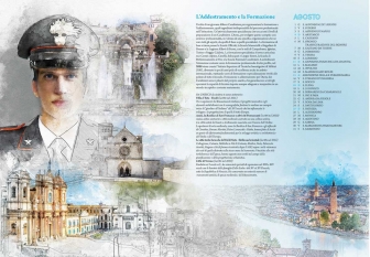 Il calendario dei carabinieri 2019 - Agosto