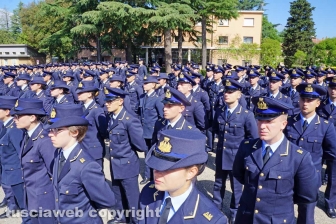 Il cambio di comando alla scuola marescialli