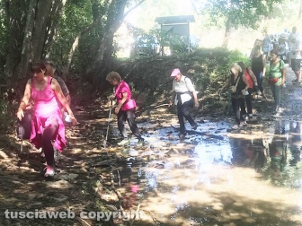 La seconda tappa del cammino sulle vie dell’esilio di santa Rosa