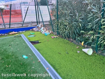 Il campo sportivo del Pilastro