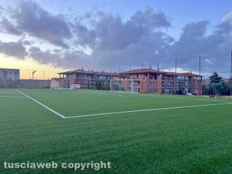 Il campo sportivo del Pilastro