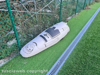 Il campo sportivo del Pilastro