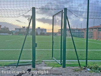Il campo sportivo del Pilastro