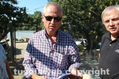 Il sopralluogo al canile di Bagnaia del vicesindaco Luisa Ciambella