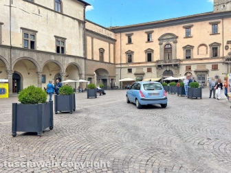 Il cantiere di piazza del Plebiscito