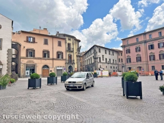 Il cantiere di piazza del Plebiscito