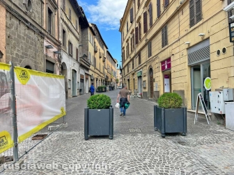 Il cantiere di piazza del Plebiscito