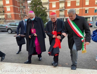 Il cardinale Angelo Comastri a Villanova