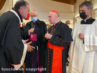 Il cardinale Angelo Comastri a Villanova