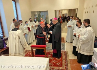 Il cardinale Angelo Comastri a Villanova