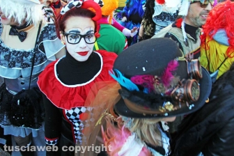 Il carnevale per le vie del centro