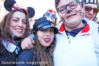 Il carnevale per le vie del centro