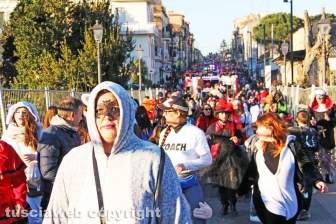 Il carnevale per le vie del centro