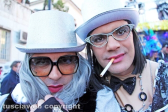 Il carnevale per le vie del centro