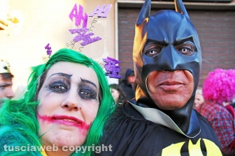 Il carnevale per le vie del centro