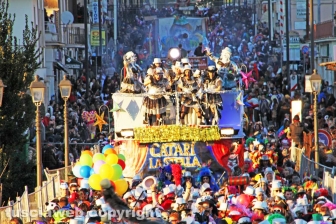 Il carnevale per le vie del centro