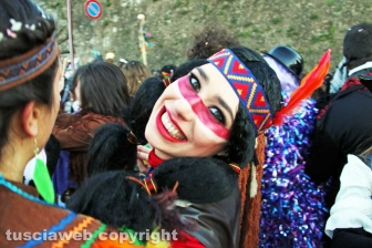 Il carnevale per le vie del centro