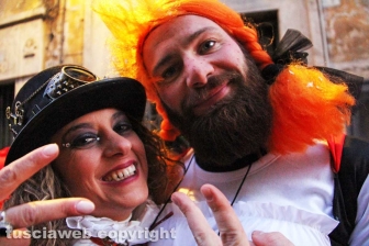 Il carnevale per le vie del centro