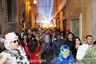 Il carnevale per le vie del centro