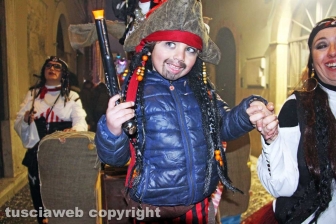 Il carnevale per le vie del centro