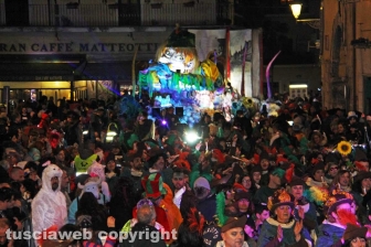 Il carnevale per le vie del centro