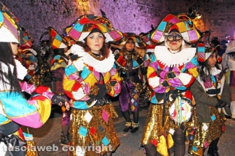 Il carnevale per le vie del centro