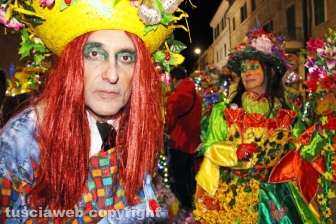 Il carnevale per le vie del centro