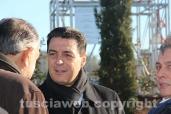 L\'inaugurazione del cavalcavia Poggino - Teverina