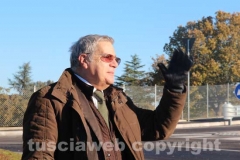 L\'inaugurazione del cavalcavia Poggino - Teverina