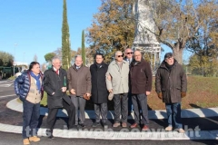 L\'inaugurazione del cavalcavia Poggino - Teverina