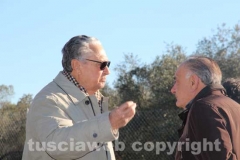 L\'inaugurazione del cavalcavia Poggino - Teverina
