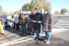 L'inaugurazione del cavalcavia Poggino - Teverina