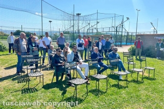 Viterbo - L'inaugurazione del centro sportivo Il Bullicame