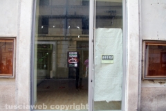 Un negozio di via Roma