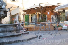 Un abbellimento della fontana di piazza delle Erbe