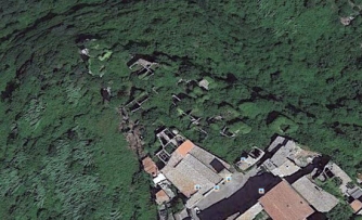 Il centro storico di Faleria