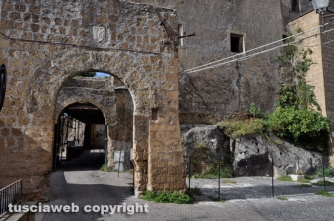 Il centro storico di Faleria