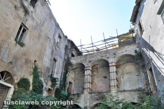 Il centro storico di Faleria