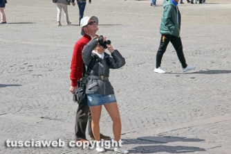 Il centro storico invaso dai turisti