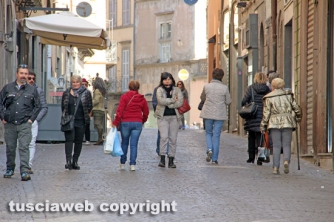 Il centro storico invaso dai turisti