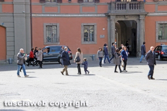 Il centro storico invaso dai turisti