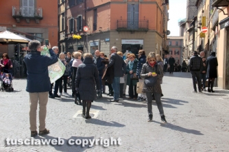 Il centro storico invaso dai turisti