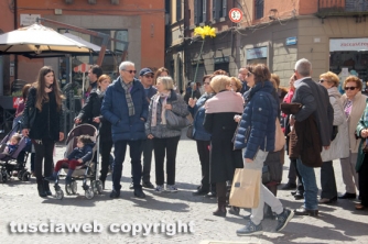 Il centro storico invaso dai turisti